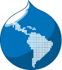 logo drupal latina